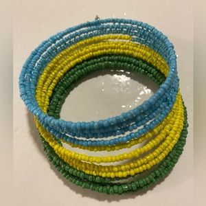 Beaded Slinky Bracelet
